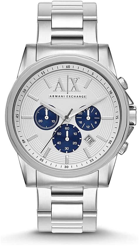 armani exchange ax2500.3|Armani Exchange Chronograph Stainless Steel Watch.